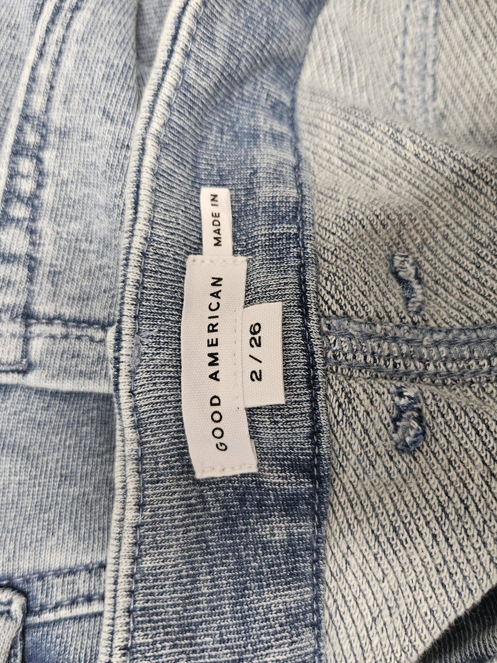 Good American Jeanius Good Skate Sweatpant Jeans - Picture 3 of 5